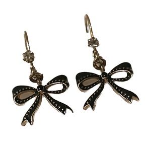 Betsey Johnson Bow Earrings